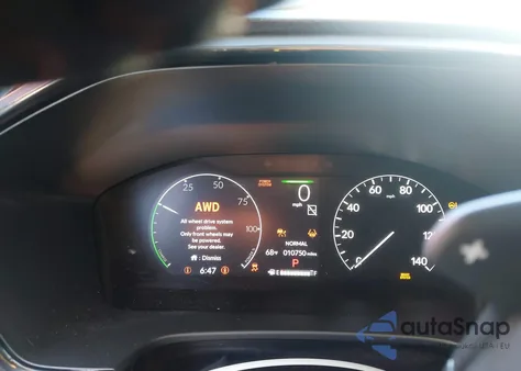 2025 Honda Cr-V Hybrid Sport z USA, uszkodzony, nr VIN 5J6RS6H51SL041463